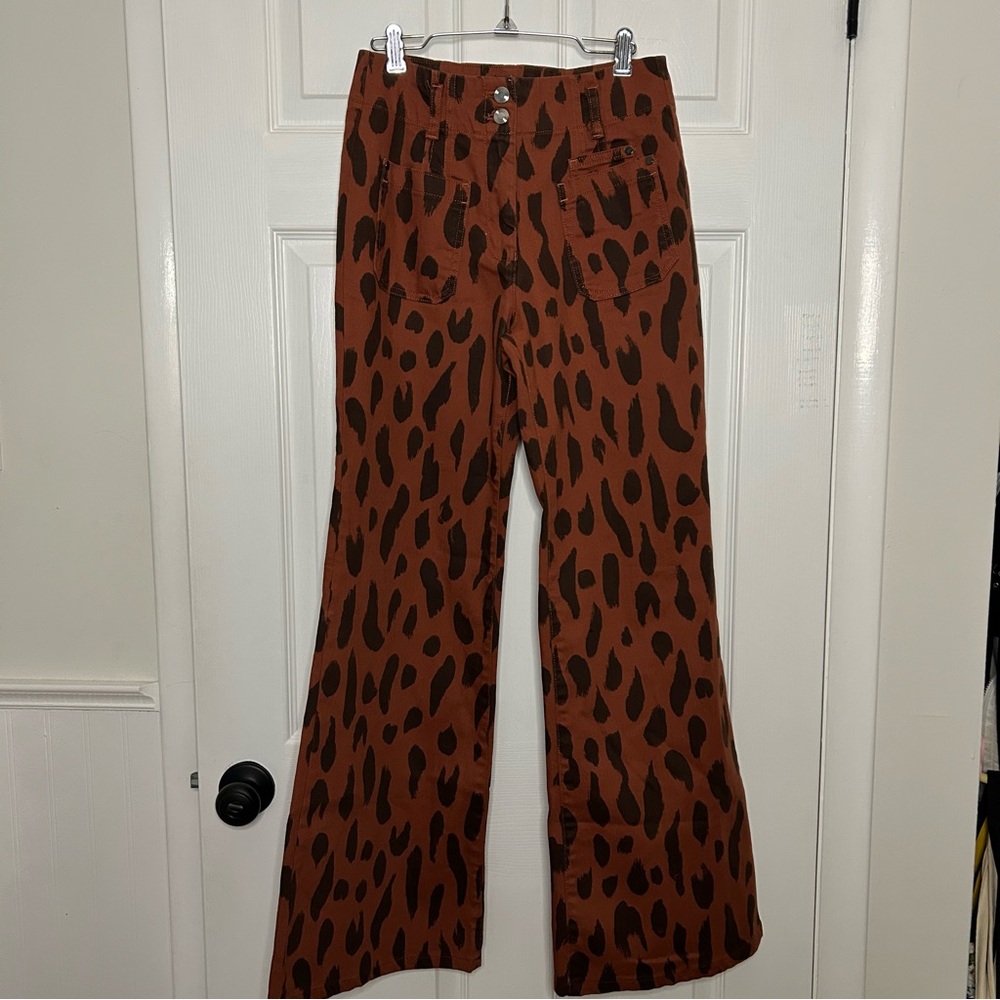Anthropologie Maeve The Junie High Rise Flare Jeans - Picture 4 of 12